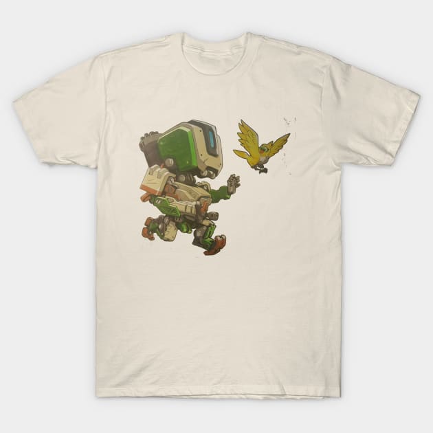 Bastion Overwatch T-Shirt by RossMcB_